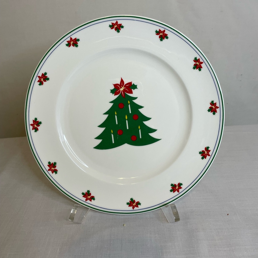 CHRISTOPHER STUART Yuletidings Christmas Plate
